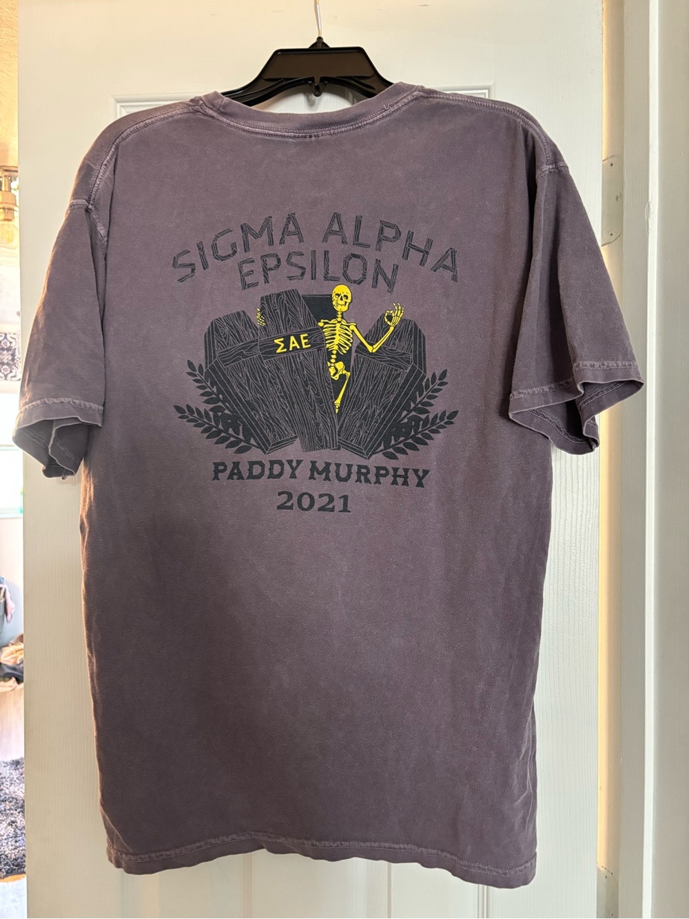 SAE Purple Graphic T-Shirt - Paddy Murphy 2021